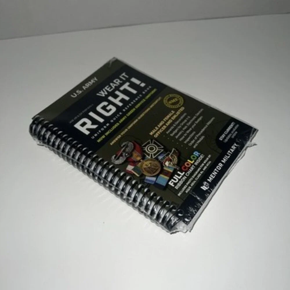 Wear It Right US Army Uniform & Quick Reference Book New Sealed